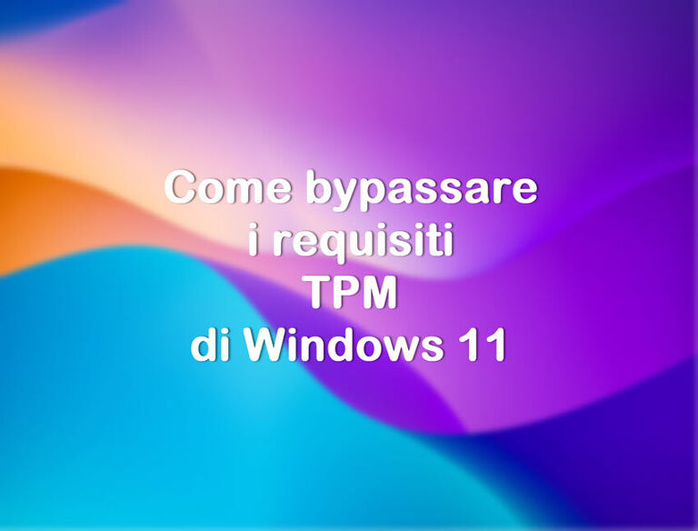 bypassare tpm windows11 08