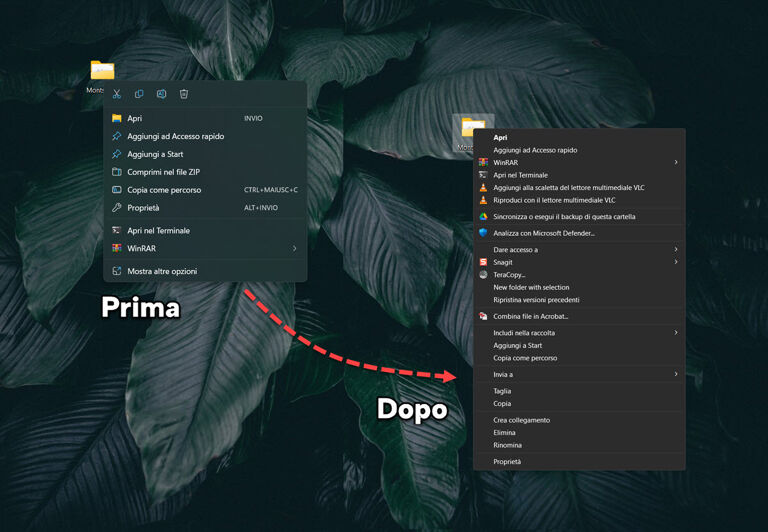 Come disattivare il "Mostra altre opzioni" dal menu contestuale di Windows 11 1 Disattivare "Mostra altre opzioni" di Windows 11