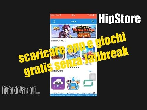 HiPStore, scaricare app e giochi gratis senza Jailbreak