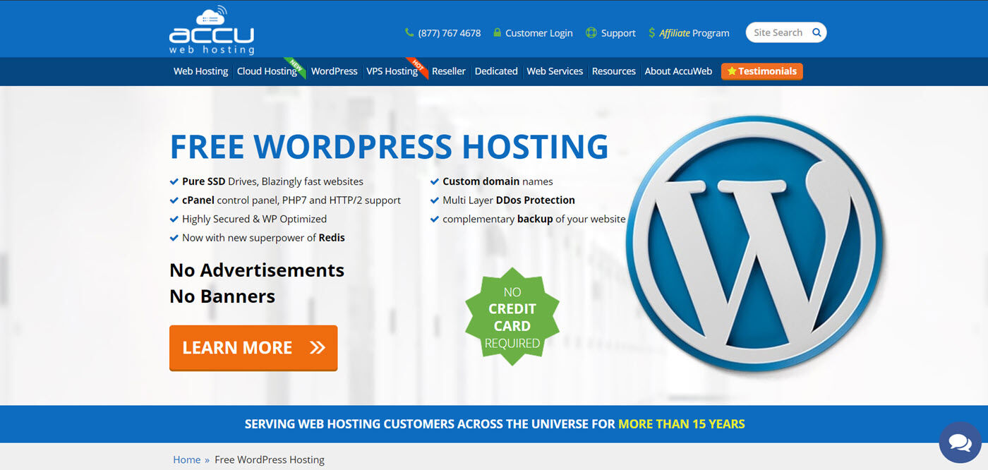 I migliori hosting WordPress gratuiti – Parte 1