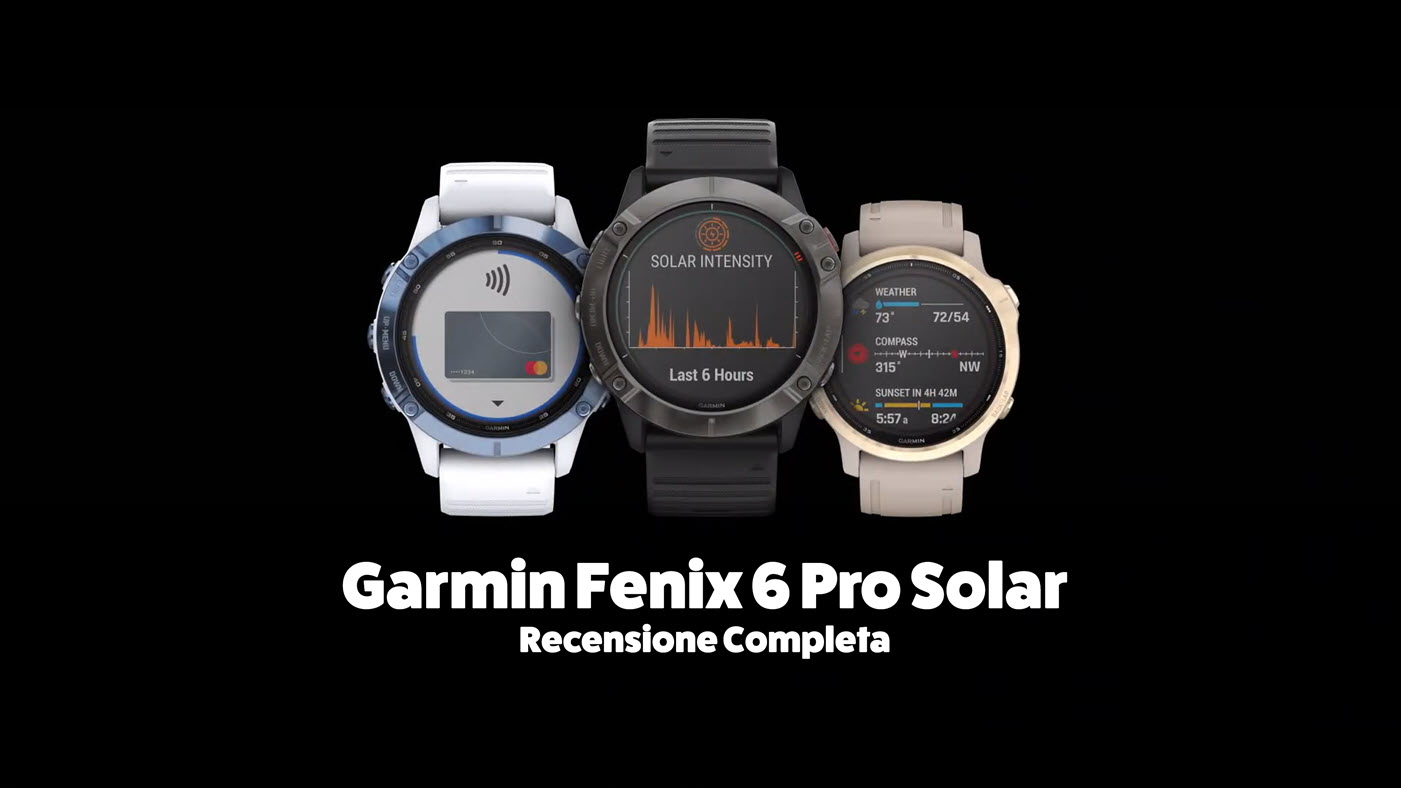 Garmin fenix deals 6s recensione